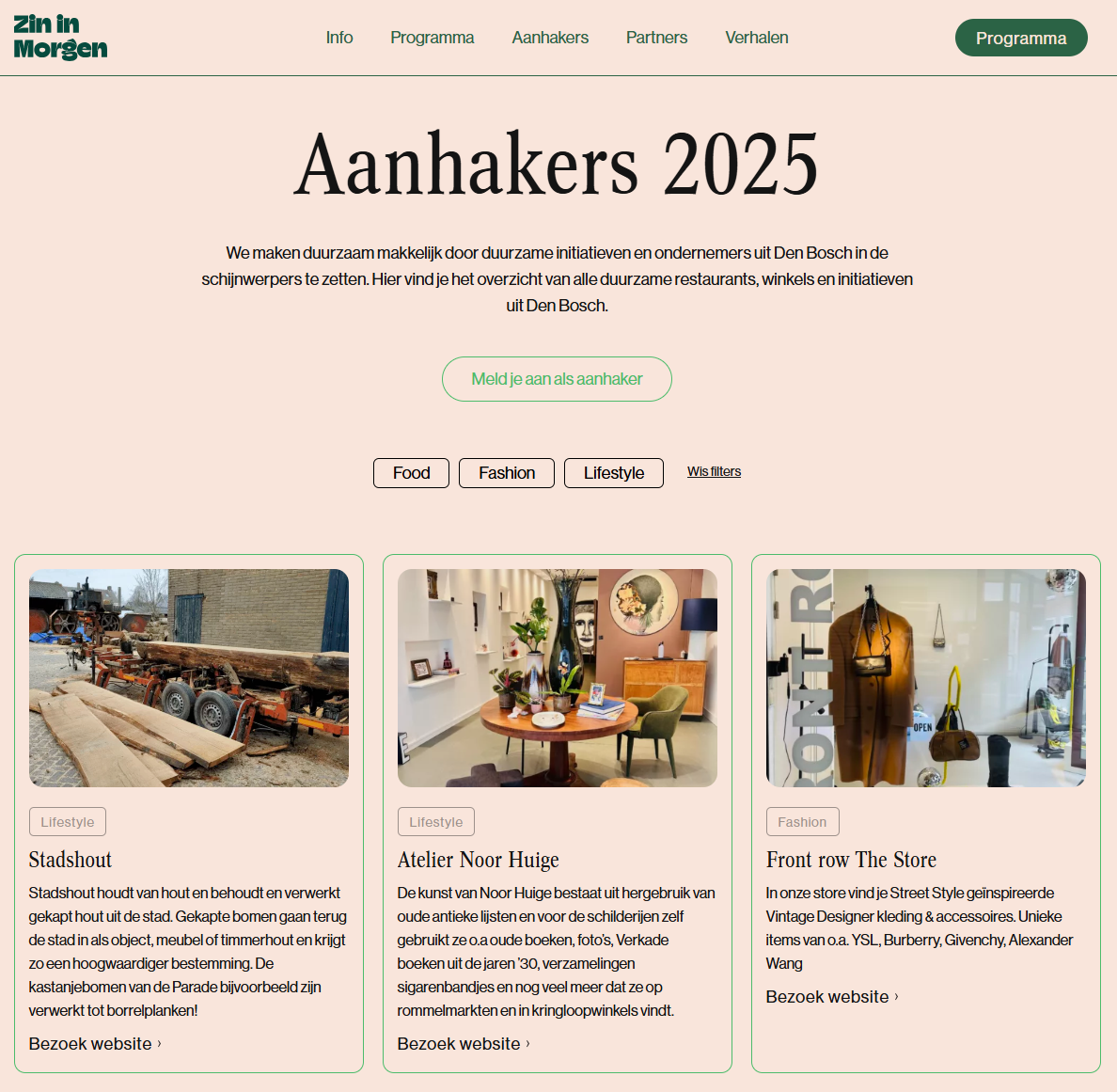Stadshout in Nuland - aanhaker
