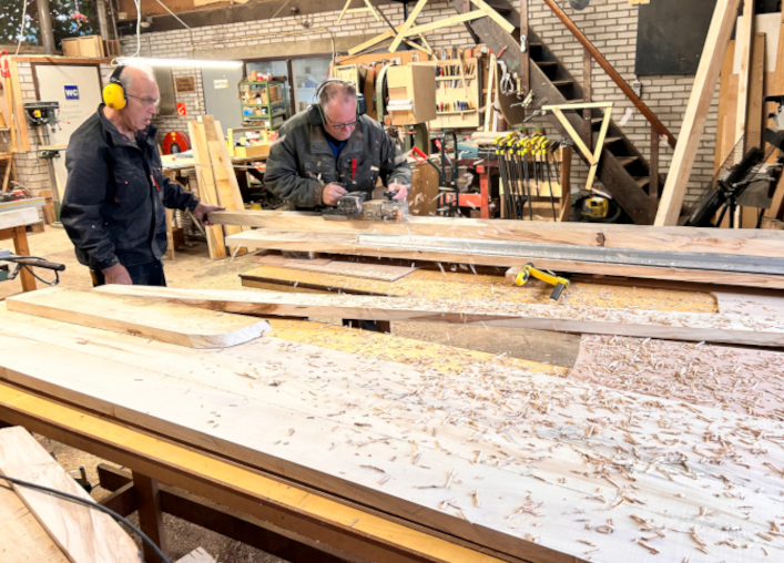 Demonstratie hout draaien